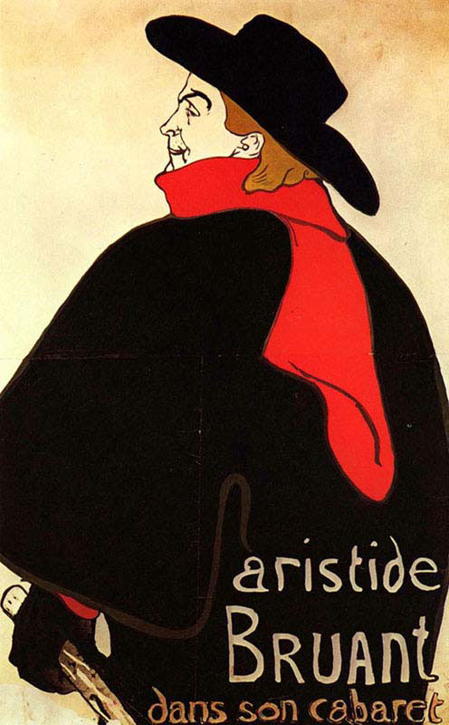 Aristide Bruant in his Cabaret